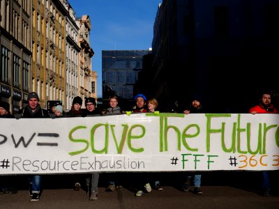 FFF 36C3 Demonstration Leipzig 2019-12-29 15