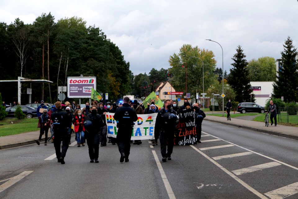 FFF Herri Stadtallendorf demonstration 2020-10-07 44