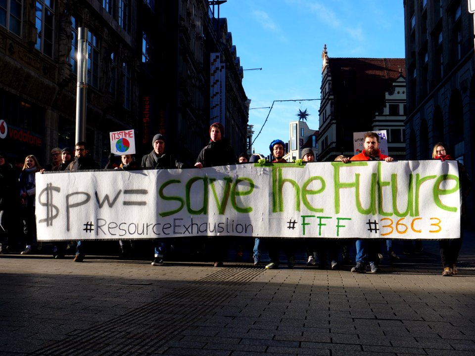 FFF 36C3 Demonstration Leipzig 2019-12-29 34