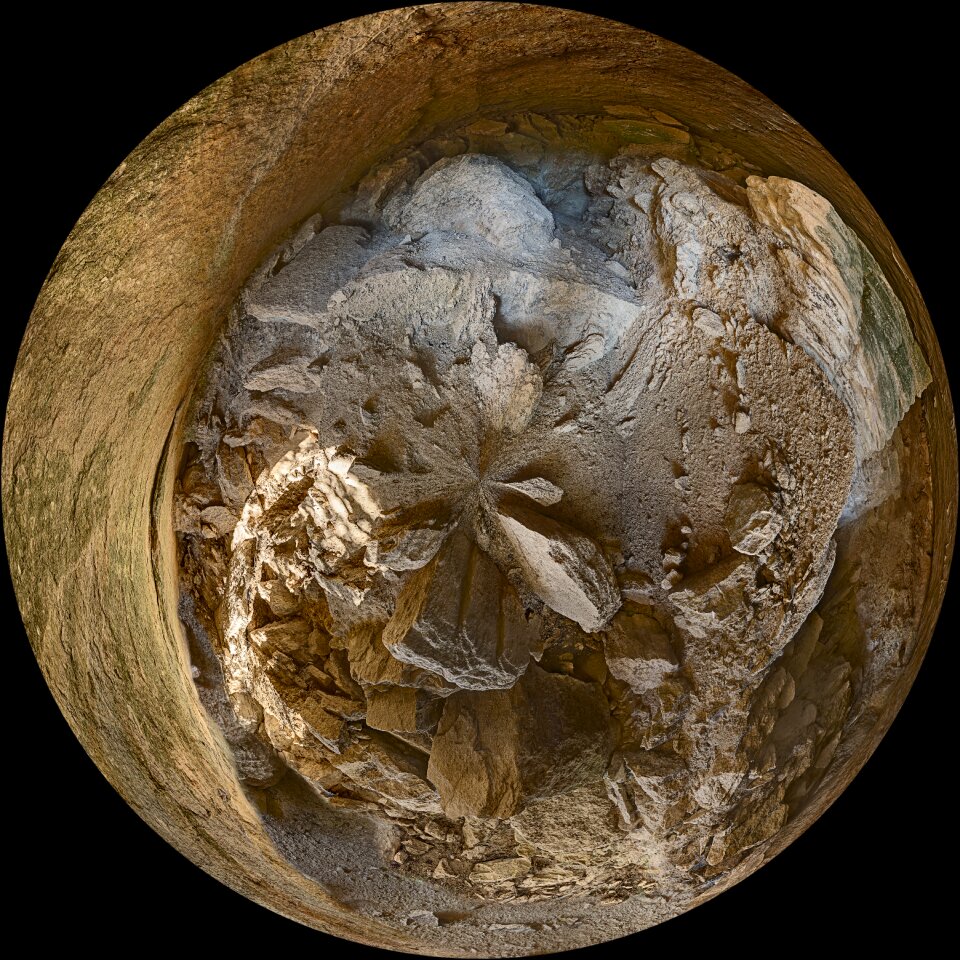 Pebble mineral sediment