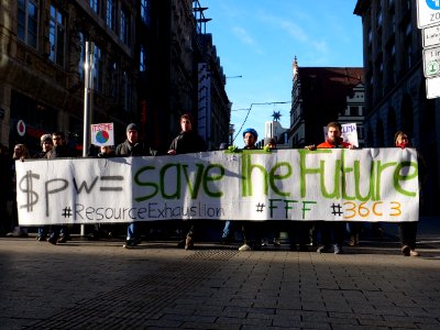 FFF 36C3 Demonstration Leipzig 2019-12-29 35