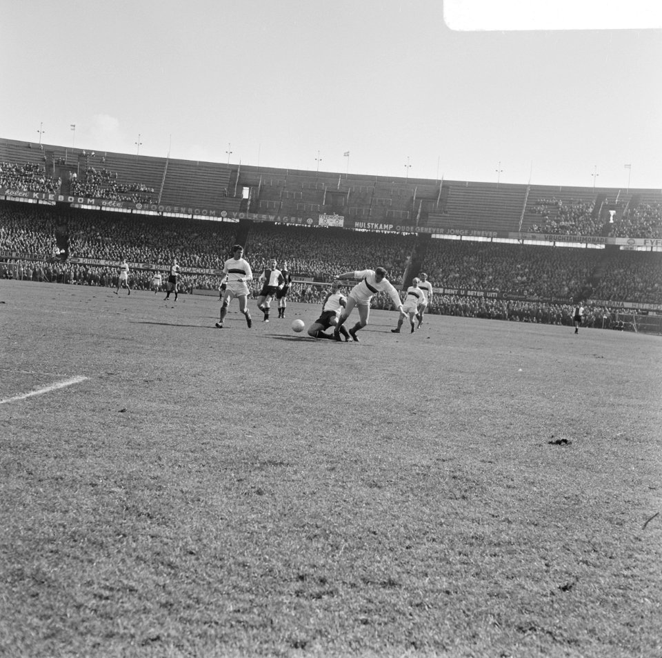 Feyenoord tegen DWS, spelmoment, Bestanddeelnr 918-9654