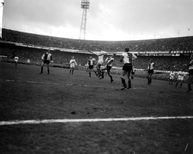Feyenoord tegen DWS 3-1, DWS in de aanval Temming, Bestanddeelnr 917-4292