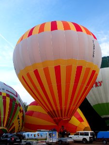 F-GPEH hot air balloon take-off at Metz, France, pic1