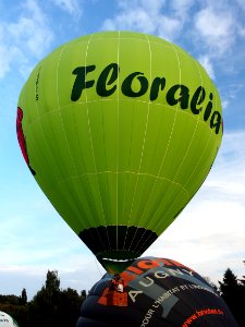 F-GPFS hot air balloon take-off at Metz, France, pic1