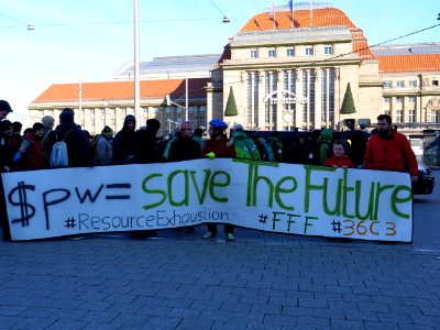 FFF 36C3 Demonstration Leipzig 2019-12-29 02