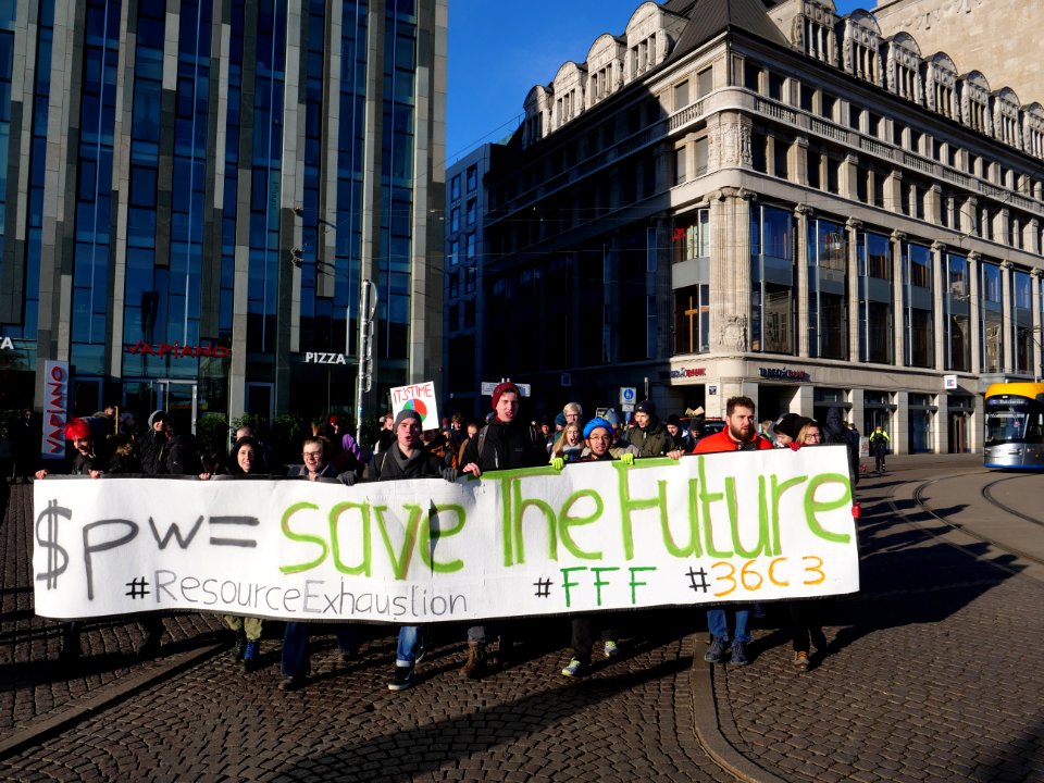 FFF 36C3 Demonstration Leipzig 2019-12-29 40