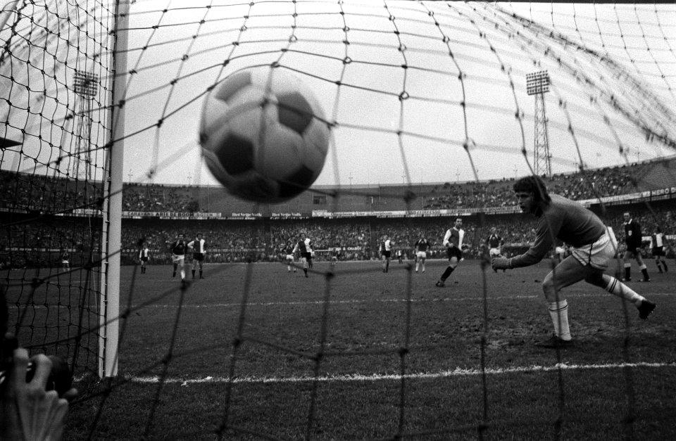 Feyenoord tegen Groningen 4-2, doelpunt, Bestanddeelnr 925-2314