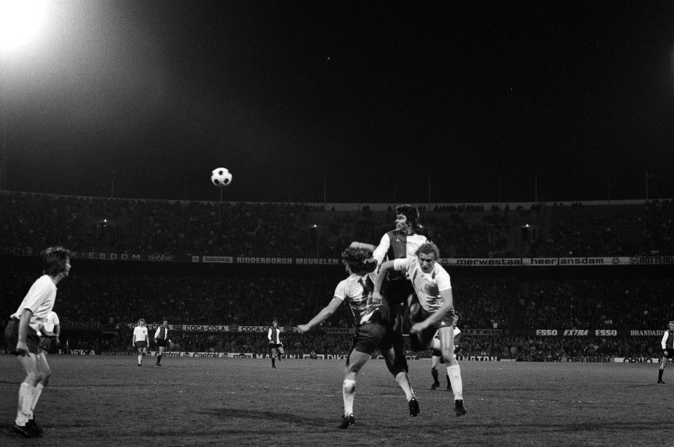 Feyenoord tegen FC Amsterdam 5-0 spelmomenten, Bestanddeelnr 927-1382
