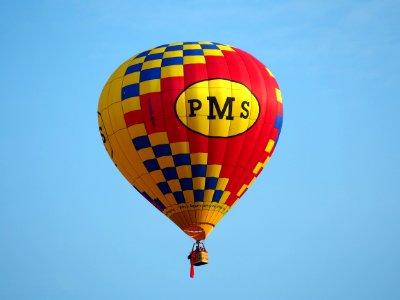 F-GPMS hot air balloon over Metz, France