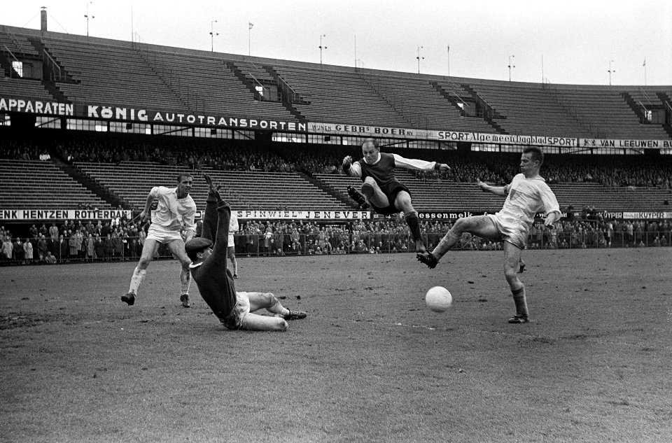 Feyenoord tegen Go Ahead 6-1, spelmomenten, Bestanddeelnr 916-3843