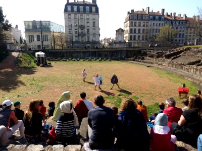 Festival européen latin grec 2019 - Grands jeux, combats (2)