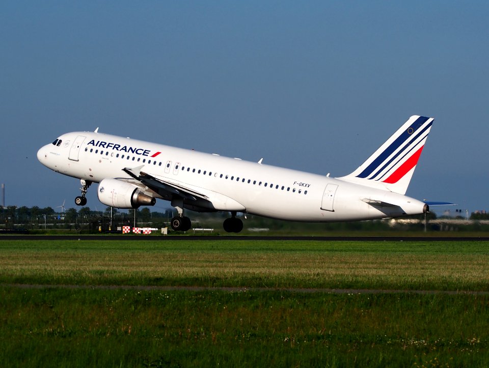 F-GKXV AIRFRANCE, Airbus A320 takeoff from Schiphol (AMS - EHAM), The Netherlands, 16may2014, pic-3