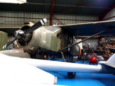 F-GIFZ 315 Max Holste MH1521M Broussard, Musée de l'Epopée de l'Industrie et de l'Aéronautique, pic 2