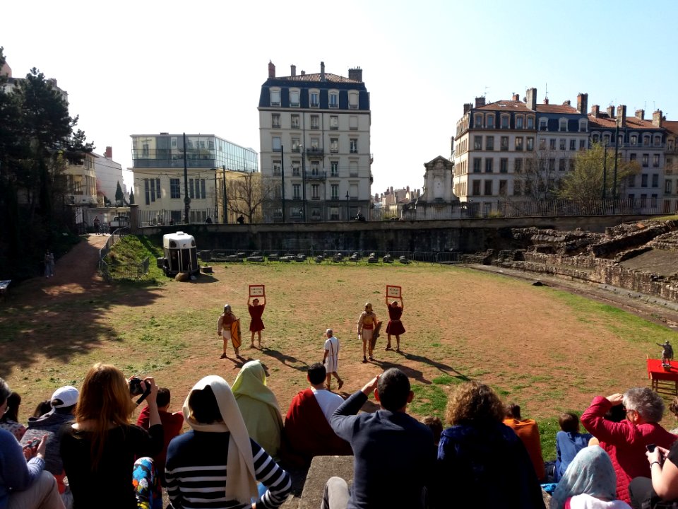 Festival européen latin grec 2019 - Grands jeux, combat Astyanax - Scylax
