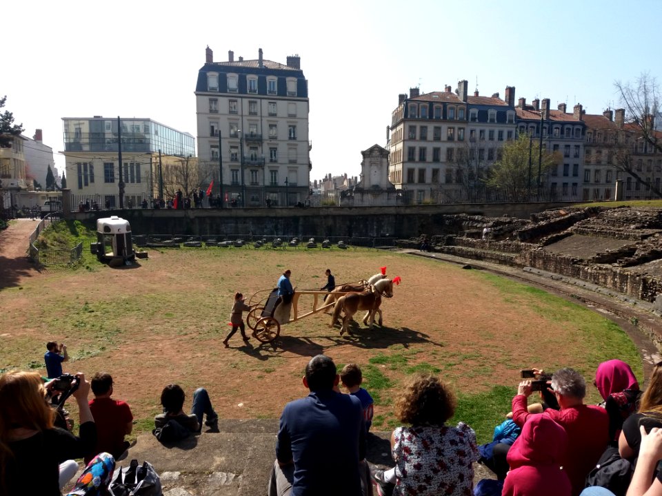Festival européen latin grec 2019 - Reconstitution d'un char mycénien (5)