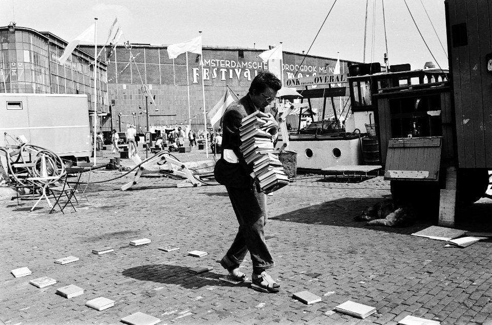 Festival Fools 1980 op het voormalige terrein van de Amsterdamsche Droogdok Mij, Bestanddeelnr 930-8634