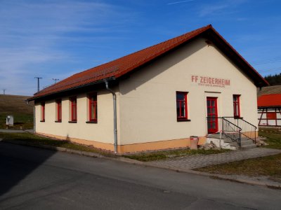 Feuerwehrgerätehaus in Zeigerheim