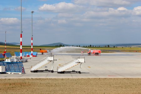 Feuerwehrübung Flughafen Kassel