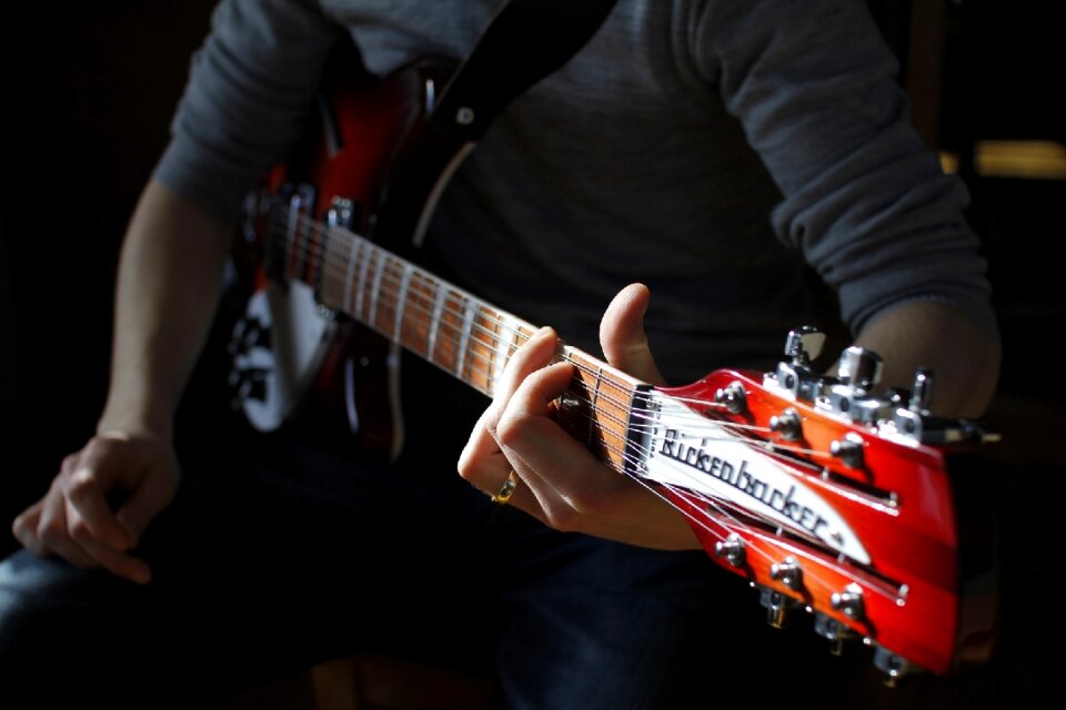 Guitar rickenbacker music