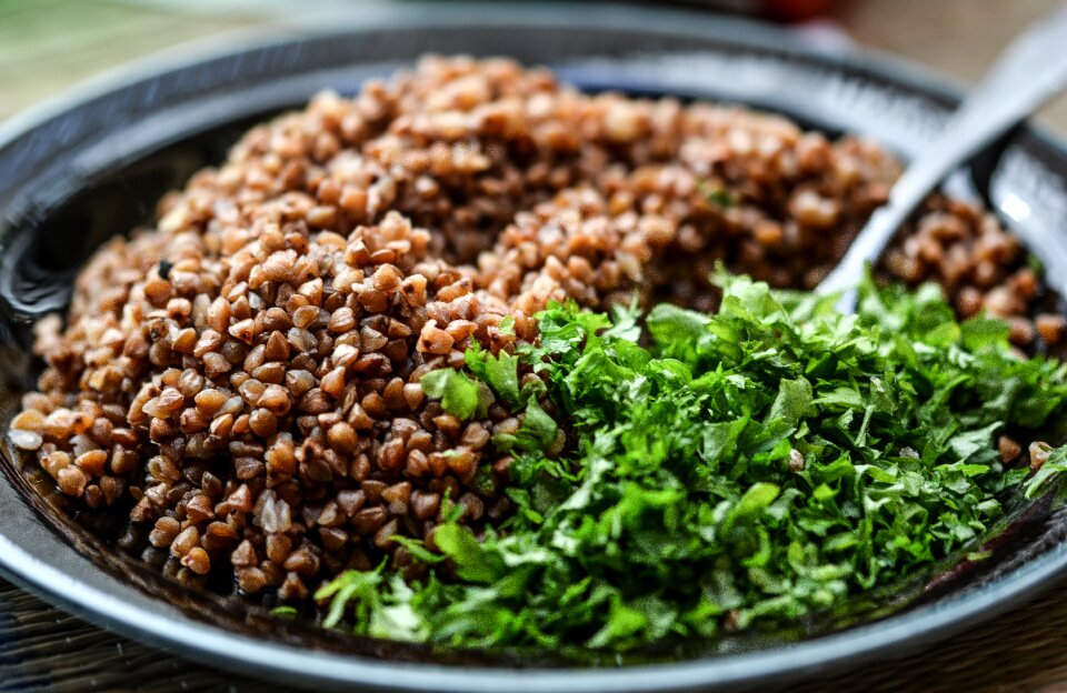 Food vegetarian grain