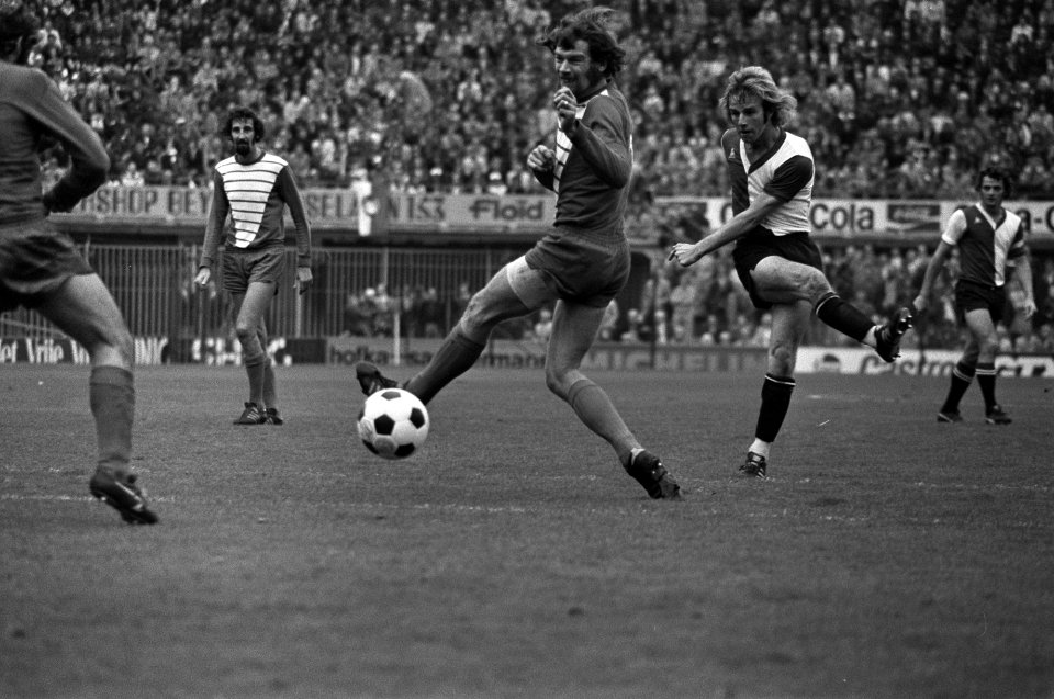 Feijenoord tegen Eindhoven 5-0 spelmomenten, Bestanddeelnr 928-1886