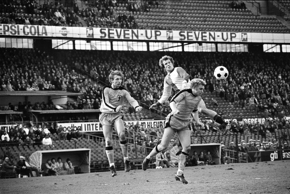 Feijenoord tegen FC Amsterdam 0-0 spelmomenten, Bestanddeelnr 929-0146