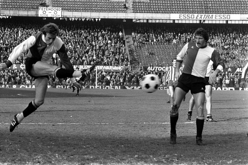 Feijenoord tegen Eindhoven 1-1 spelmomenten, Bestanddeelnr 929-0026