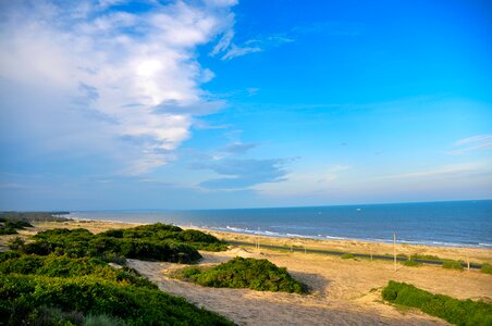 Sky beach vietnam photo