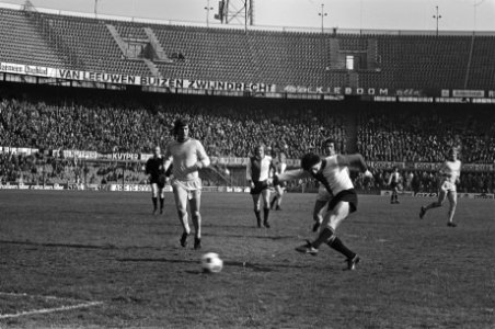 Feijenoord tegen Go Ahead Eagles 4-2 Kristensen scoort 3-0, Bestanddeelnr 928-4770