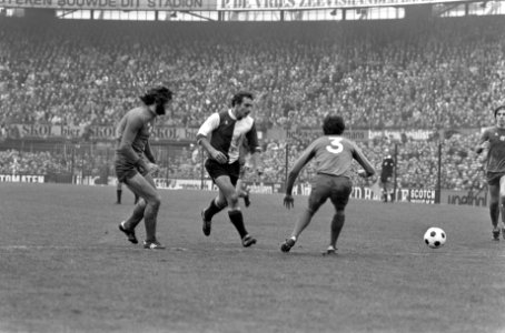 Feijenoord tegen Ajax 1-1 spelmomenten, Bestanddeelnr 928-8865