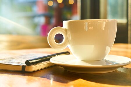 Cafe healthy eating breakfast