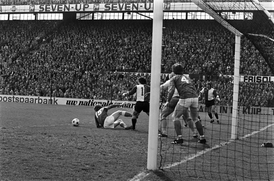 Feijenoord tegen Ajax 4-1 spelmomenten, Bestanddeelnr 928-5047