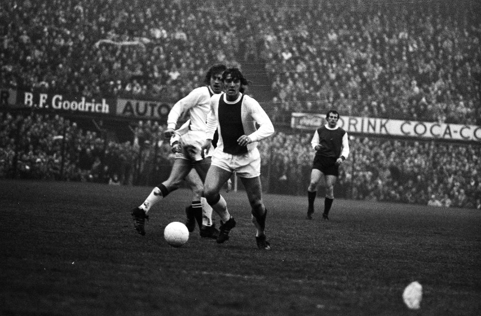 Feijenoord tegen Ajax 1-1, Bestanddeelnr 924-1122