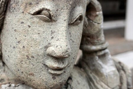 Chinese temple female photo