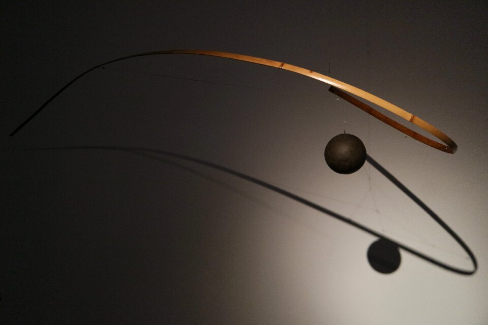 Bamboo light and shadow round