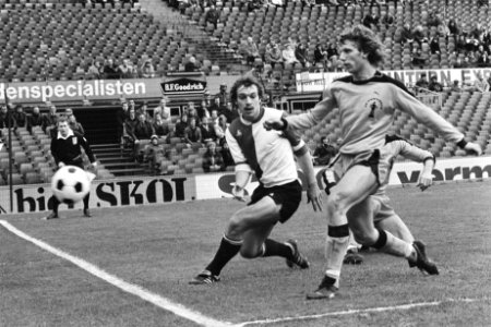 Feijenoord tegen FC Amsterdam 0-0 spelmomenten, Bestanddeelnr 929-0145
