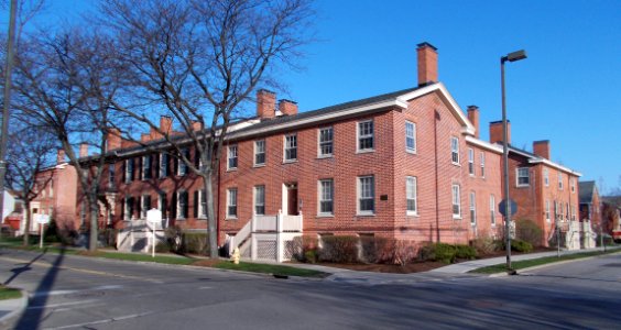 Federal Row Looking West Erie PA Apr 13