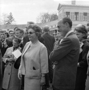 Feest op Soestdijk, Koningin Juliana en Prins Bernhard, Bestanddeelnr 915-1062