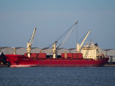 Federal Maas - IMO 9118135, Churchilldok, Port of Antwerp