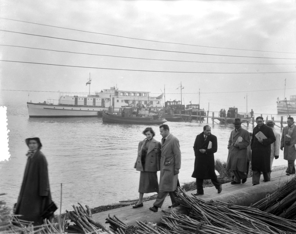 Federatie van oorlogsveteranen bezoekt Schouwen Duiveland, Bestanddeelnr 906-1207