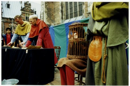 Feestelijkehden bij het 750-jarig bestaan van Haarlem. NL-HlmNHA 54036035