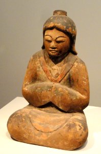 Female Shinto Deity, 12th century, Japan, wood with traces of polychromy - Art Institute of Chicago - DSC00143