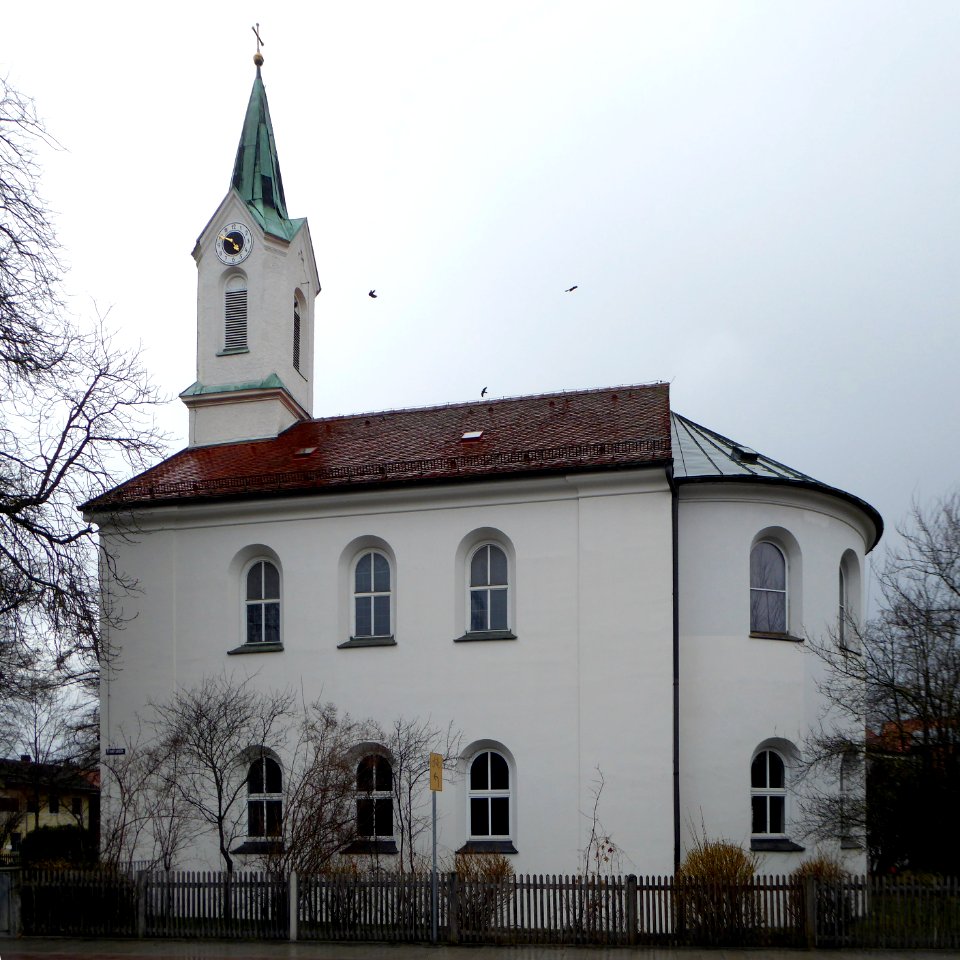 Feldkirchen b M, lutherische Kirche v SO, 1