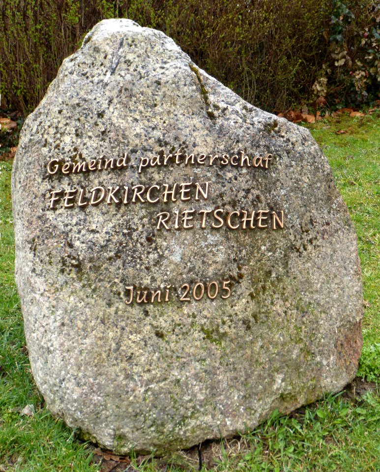 Feldkirchen b M, Stein Partnerschaft Rietschen, 2