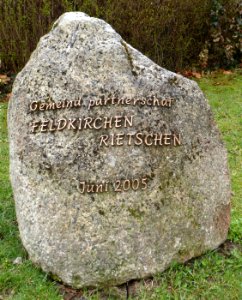 Feldkirchen b M, Stein Partnerschaft Rietschen, 2