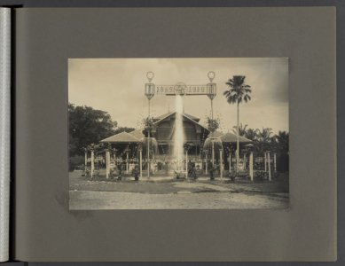 Feestterrein n.a.v. 50-jarig jubileum Deli Maatschappij (Sumatra), Bestanddeelnr 816 14