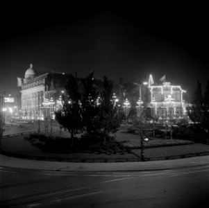 Feestverlichting Leidseplein Amsterdam, Bestanddeelnr 255-7299