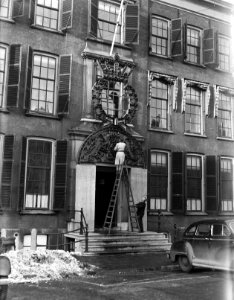 Feestversiering Ministerie van Financien, Bestanddeelnr 902-0316
