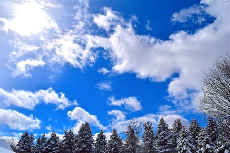 Sky winter season photo